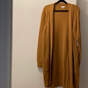 NEVER WORN- long cardigan